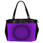 Spirograph Oversize Office Handbag (Two Sides) Front