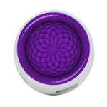 Spirograph 4-Port USB Hub (One Side) Front