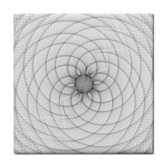 Spirograph Ceramic Tile by Siebenhuehner