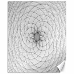 Spirograph Canvas 16  X 20  (unframed) by Siebenhuehner