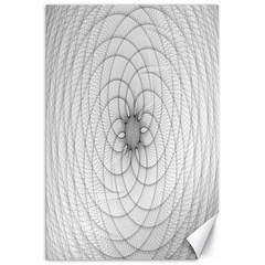 Spirograph Canvas 20  X 30  (unframed) by Siebenhuehner