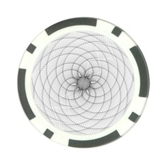 Spirograph Poker Chip by Siebenhuehner