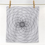 Spirograph Face Towel Front