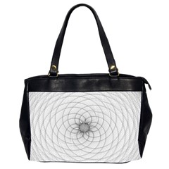 Spirograph Oversize Office Handbag (two Sides) by Siebenhuehner