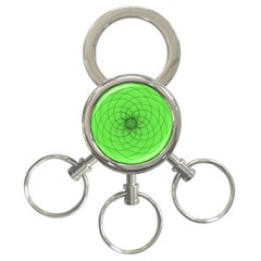 Spirograph 3-ring Key Chain by Siebenhuehner