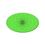 Spirograph Sticker (Oval) Front