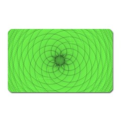 Spirograph Magnet (rectangular) by Siebenhuehner