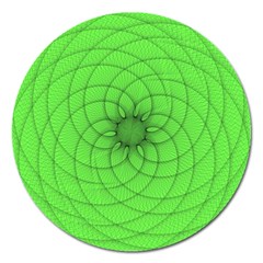 Spirograph Magnet 5  (round) by Siebenhuehner