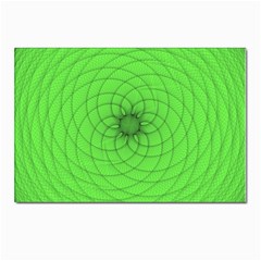 Spirograph Postcard 4 x 6  (10 Pack) by Siebenhuehner