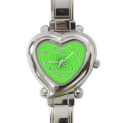 Spirograph Heart Italian Charm Watch  by Siebenhuehner