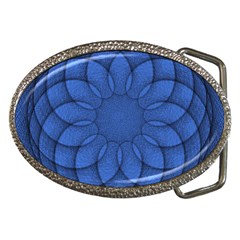 Spirograph Belt Buckle (oval) by Siebenhuehner