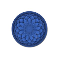 Spirograph Magnet 3  (round) by Siebenhuehner