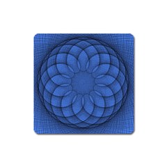 Spirograph Magnet (square) by Siebenhuehner