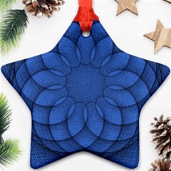 Spirograph Star Ornament (two Sides) by Siebenhuehner