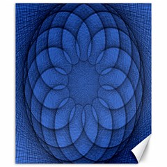 Spirograph Canvas 20  X 24  (unframed) by Siebenhuehner