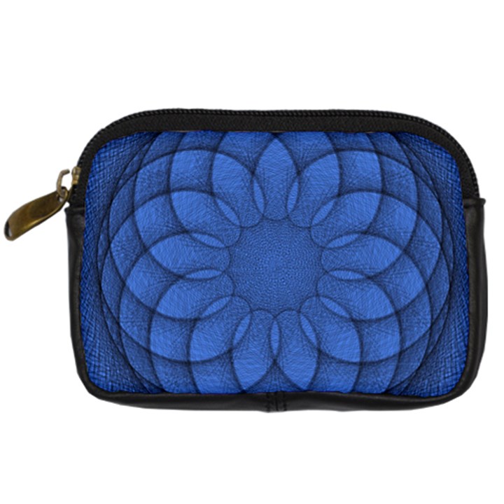 Spirograph Digital Camera Leather Case