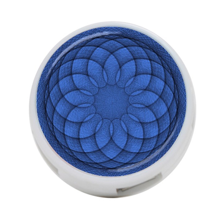 Spirograph 4-Port USB Hub (One Side)