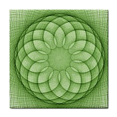 Spirograph Ceramic Tile by Siebenhuehner