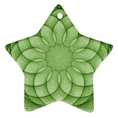 Spirograph Star Ornament