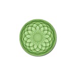 Spirograph Golf Ball Marker Front