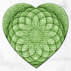 Spirograph Jigsaw Puzzle (heart) by Siebenhuehner