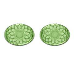 Spirograph Cufflinks (oval) by Siebenhuehner