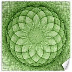 Spirograph Canvas 16  X 16  (unframed) by Siebenhuehner