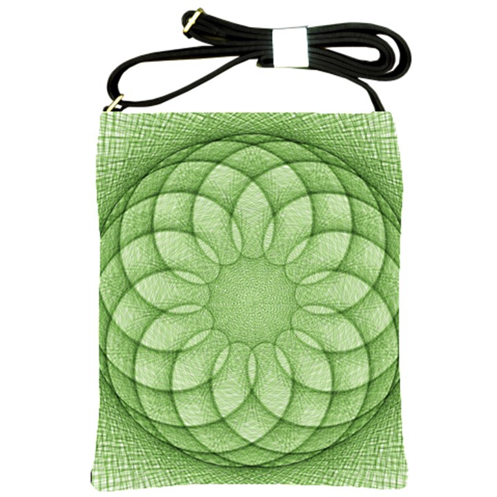 Spirograph Shoulder Sling Bag