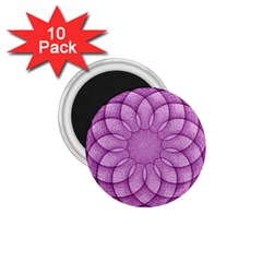 Spirograph 1 75  Button Magnet (10 Pack) by Siebenhuehner