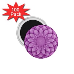 Spirograph 1 75  Button Magnet (100 Pack) by Siebenhuehner