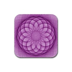 Spirograph Drink Coaster (square) by Siebenhuehner