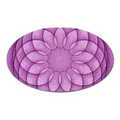 Spirograph Magnet (oval) by Siebenhuehner