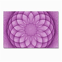 Spirograph Postcard 4 x 6  (10 Pack) by Siebenhuehner