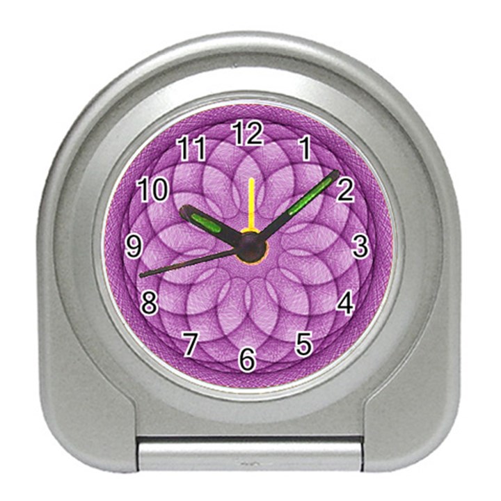 Spirograph Desk Alarm Clock