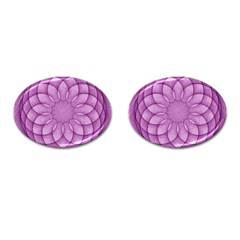 Spirograph Cufflinks (oval) by Siebenhuehner