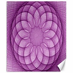 Spirograph Canvas 20  X 24  (unframed) by Siebenhuehner