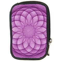 Spirograph Compact Camera Leather Case by Siebenhuehner