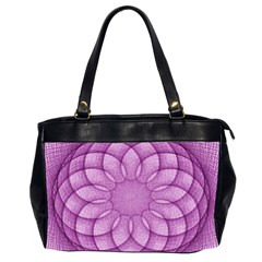 Spirograph Oversize Office Handbag (two Sides) by Siebenhuehner