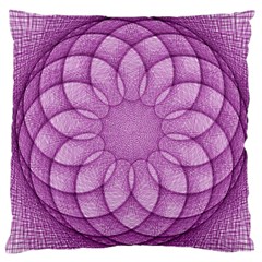 Spirograph Large Cushion Case (single Sided)  by Siebenhuehner