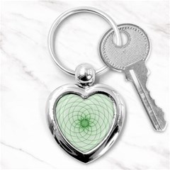 Spirograph Key Chain (heart) by Siebenhuehner