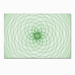 Spirograph Postcard 4 x 6  (10 Pack) by Siebenhuehner