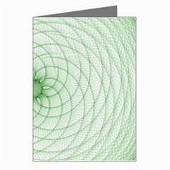 Spirograph Greeting Card by Siebenhuehner