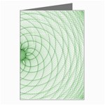 Spirograph Greeting Card Left