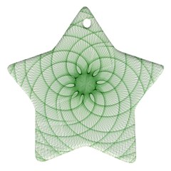 Spirograph Star Ornament (two Sides) by Siebenhuehner