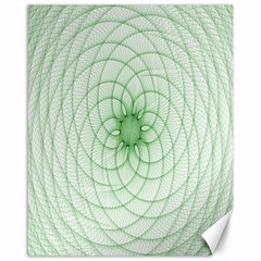 Spirograph Canvas 16  X 20  (unframed) by Siebenhuehner