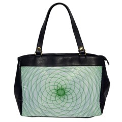 Spirograph Oversize Office Handbag (one Side) by Siebenhuehner