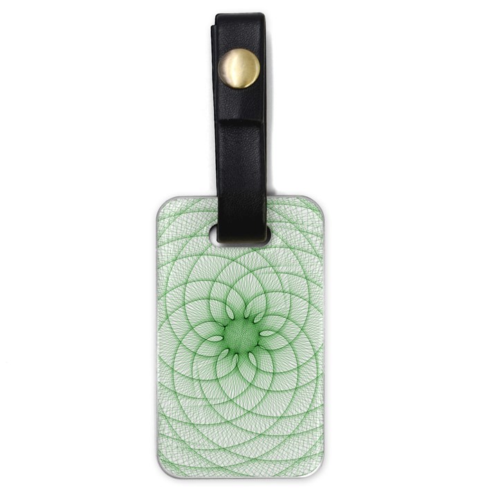 Spirograph Luggage Tag (One Side)