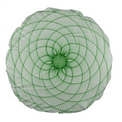 Spirograph 18  Premium Round Cushion  by Siebenhuehner