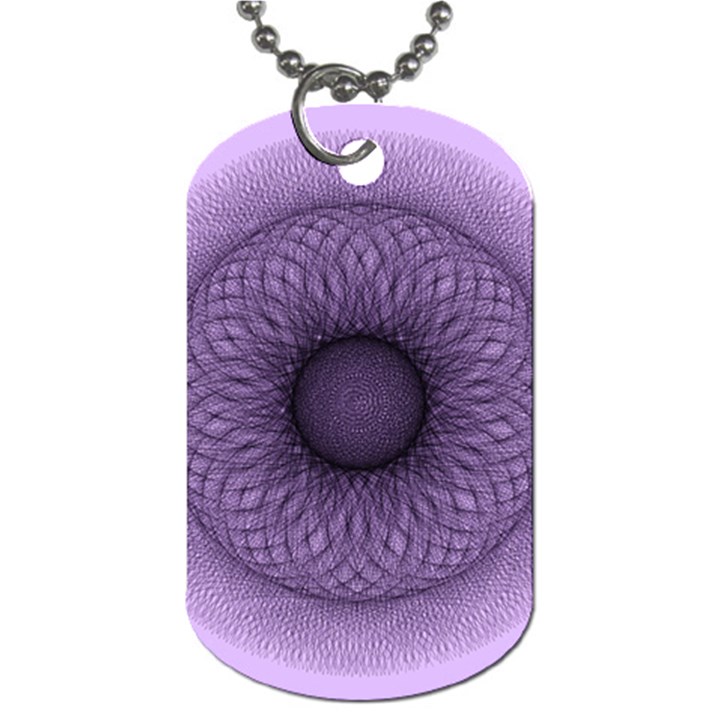 Mandala Dog Tag (One Sided)