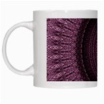 Mandala White Coffee Mug Left